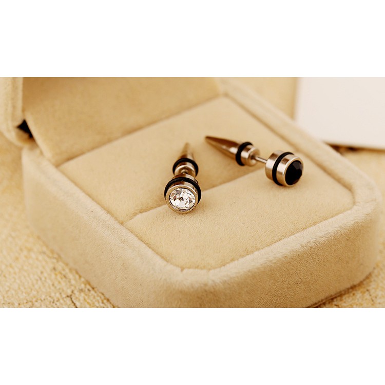 Bông Tai Unisex Đinh Đính Đá Nhiều Lựa Chọn - Bim's House