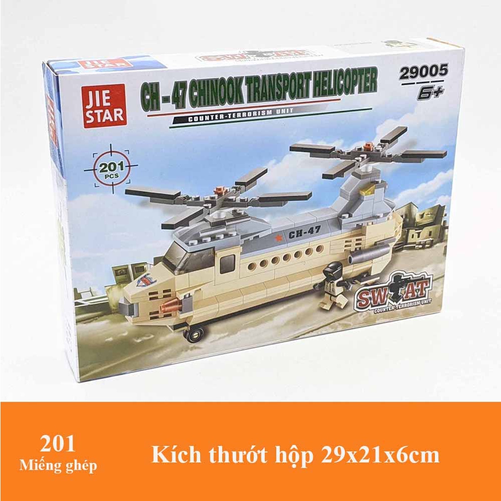 Đồ Chơi Lắp Ráp Xếp Hình  Máy bay chiến đấu nhiều mẫu