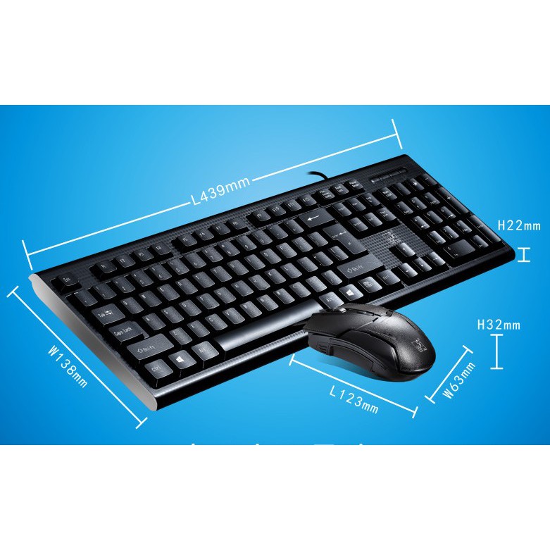 Combo Bàn Phím Và Chuột Máy Tính G9