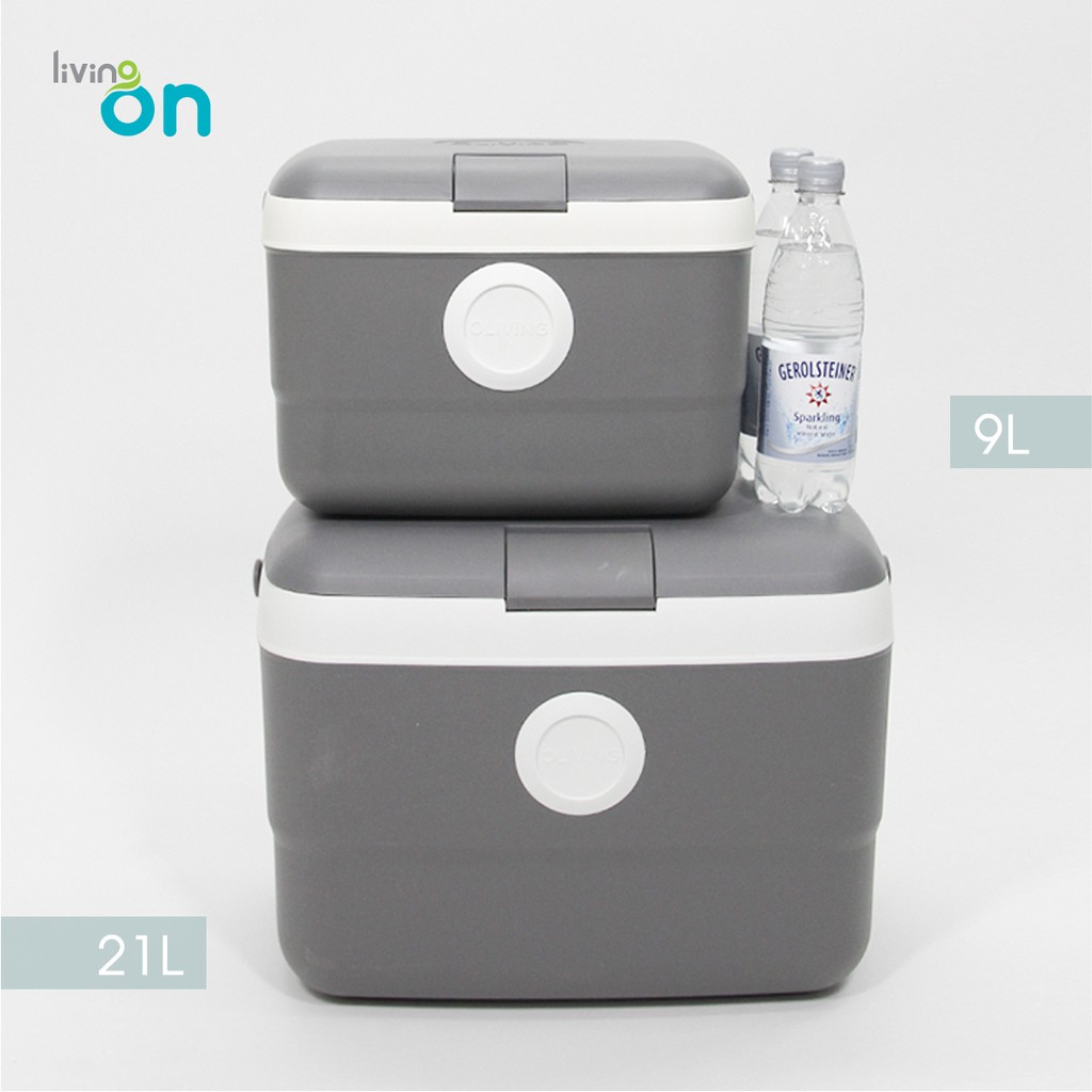 Combo 2 thùng đá 9L & 21L - Ice box 9L & 21L Living on