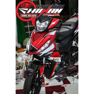 Tem Xe Winner 150 Trắng Đỏ