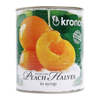 Đào Ngâm Kronos Lon 820g