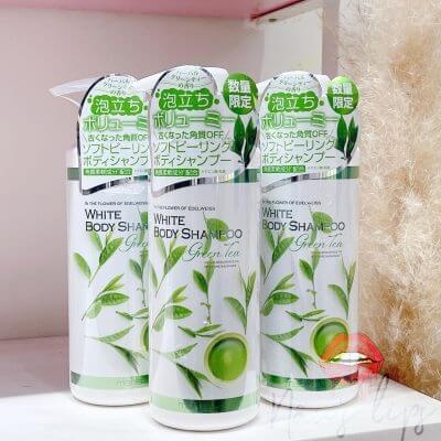 Sữa Tắm Manis Trắng Da Dưỡng Ẩm Hương Trà Xanh Nhật Bản (450ml)
