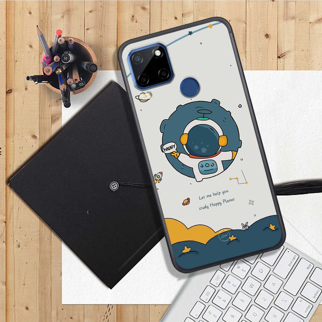[ HOT BỎNG TAY] ỐP LƯNG OPPO REALME C12/C15/C17/C25/C21/C21Y , IN HINH CHIBI PHI HÀNH GIA ĐÁNG YÊU, SIÊU CUTE.