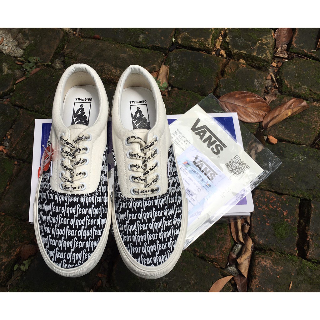 [SALE SỐC] [FULL BOX+ BILL] GIÀY 𝐕𝐀𝐍𝐒 FOG FEAR OF GOD - GIÀY 𝐕𝐀𝐍𝐒 DÂY Chữ hàng đẹp nhất dành cho nam nữ