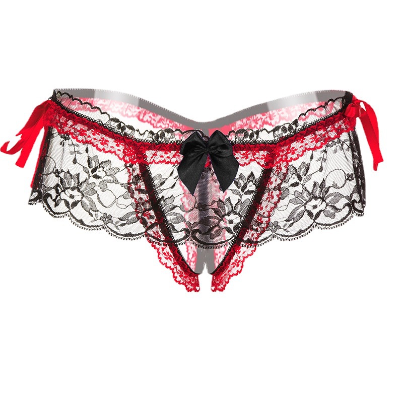 Quần lọt khe ren xuyên thấu nơ xinh