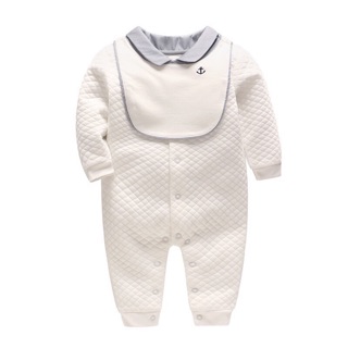 Body chần bông Vlinder trắng sz 0/6M
