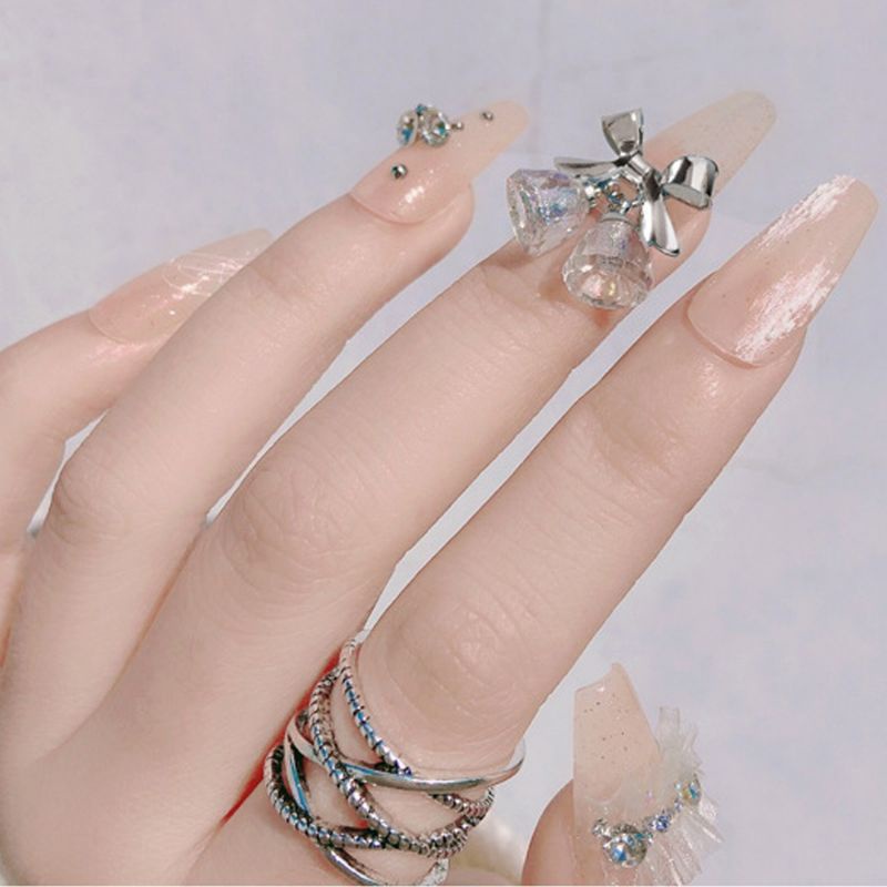Charm nơ nail, charm nail giá rẻ