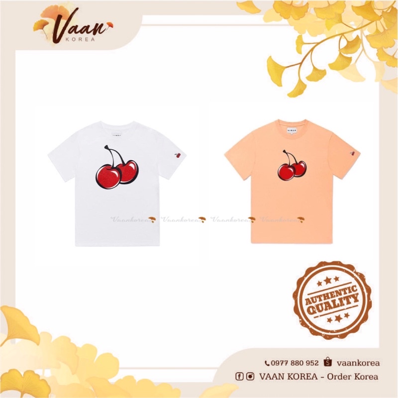 Trả order Áo thun Kirsh Big Cherry JS