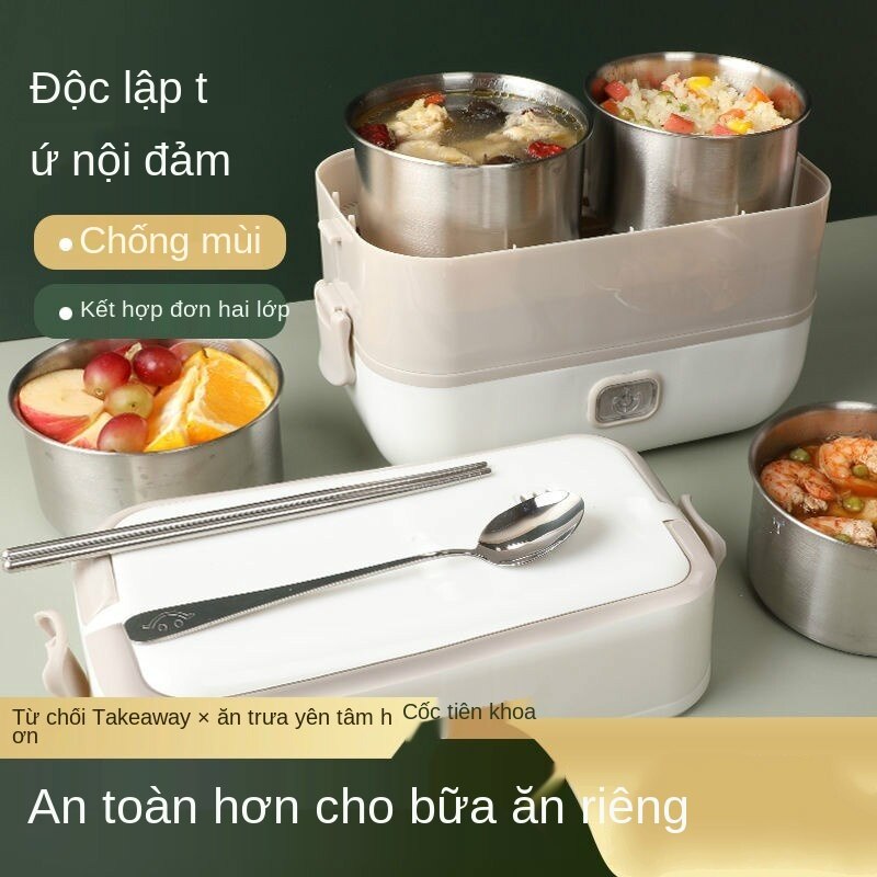 Mang Theo Loại Điện Đa Năng Hộp Ăn Trưa，nồi điện đa năng，nồi cơm điện mini，hộp cơm điện văn phòng，nồi cơm điện 0 6l，hộp cơm điện đa năng，nồi cơm mini đa năng，