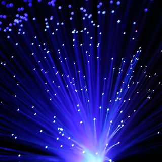 Đèn ngủ sợi quang học đổi màu độc đáo