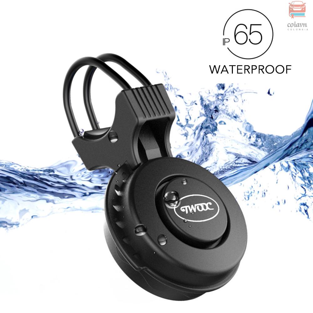 Chuông điện tử chống nước gắn tay lái xe đạp + sạc USB + dây cao su + hướng dẫn sử dụng