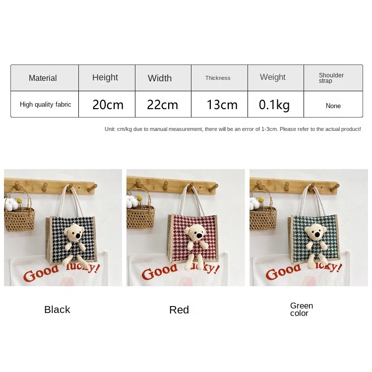 Túi Xách Nữ Vải Canvas Cỡ Lớn Thiết Kế Đơn Giản Phong Cách Nhật Bản Mới