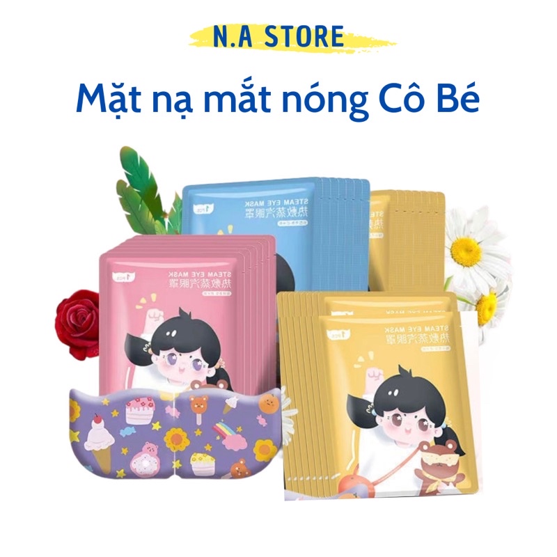 Mặt Nạ Nóng Cho Mắt Bao Bì Dễ Thương Giúp Giảm Mỏi Mệt Cho Đôi Mắt Của Bạn