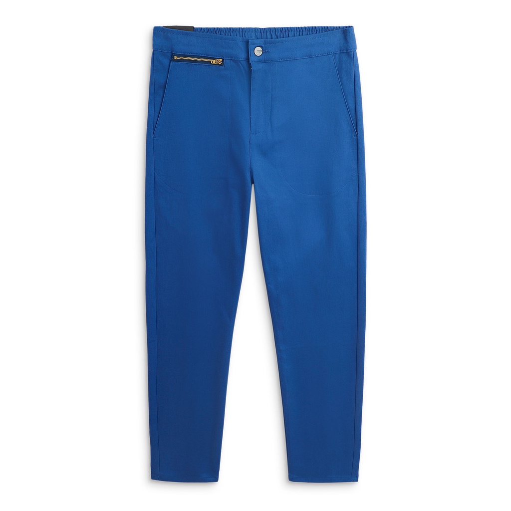 Quần Kaki Nam Jean SlimStraight BB Zip , Chất Vải Pique Thoải Mái , QK001660,SOMEHOW