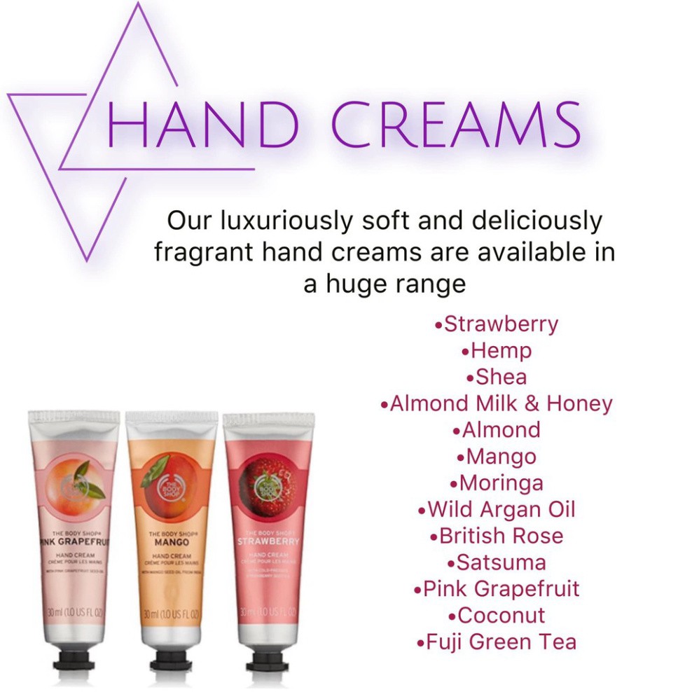 Kem Dưỡng Da Tay The Body Shop Hand Cream 30ml