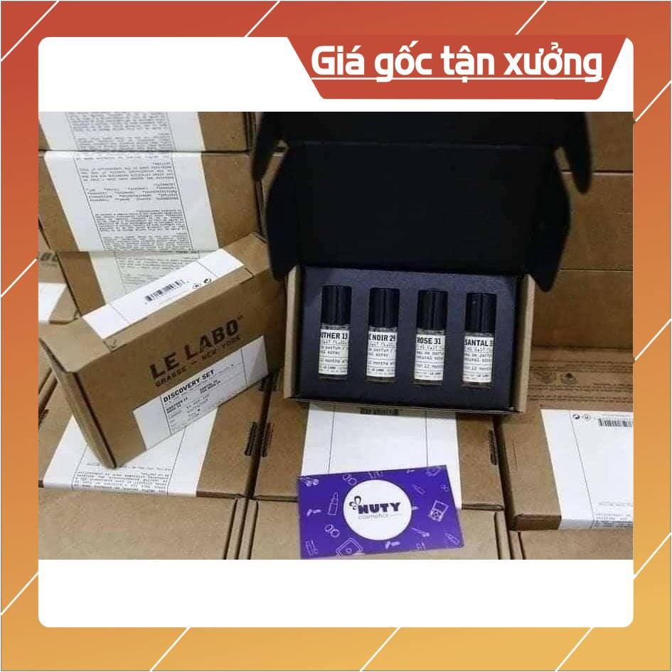 SALE 50% - Bộ nước hoa Chính hãng 𝐋𝐄 𝐋𝐀𝐁𝐎 𝐃𝐢𝐬𝐜𝐨𝐯𝐞𝐫𝐲 4 chai - "Số lượng có hạn" | Thế Giới Skin Care