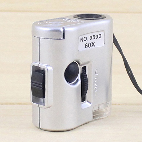Kính hiển vi Mini LED 60X soi trang sức