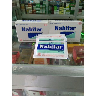 NABIFAR vệ sinh phụ nữ dạng bột điều trị ngứa phụ khoa hiệu quả