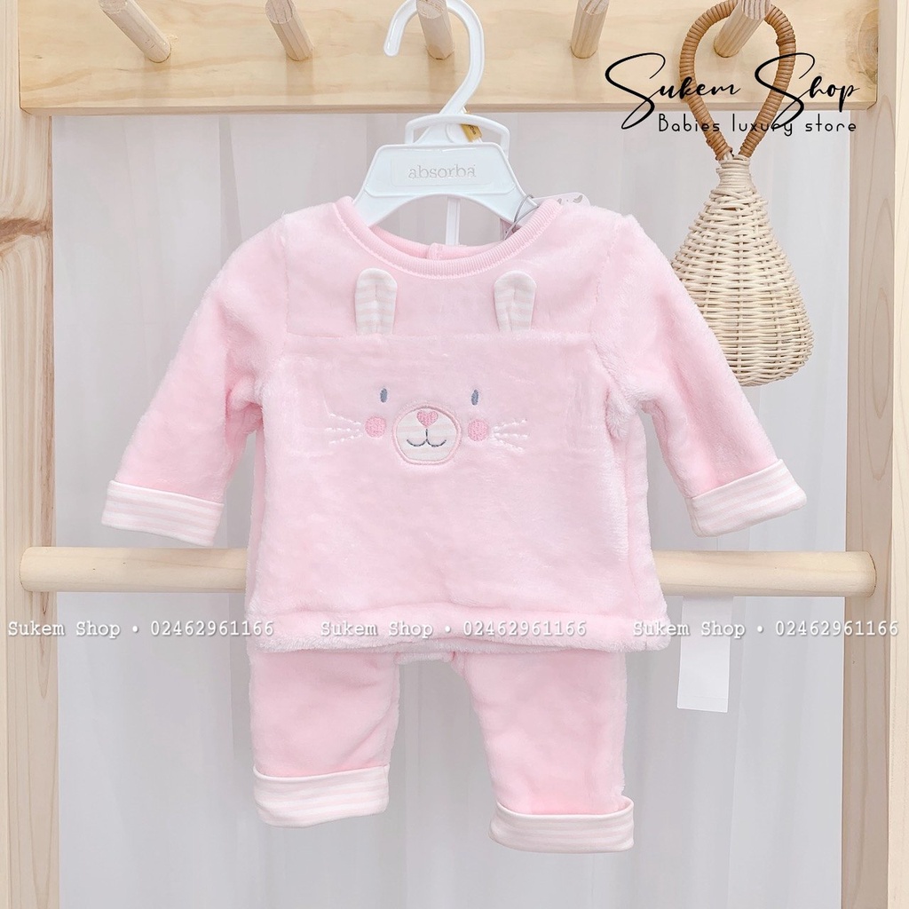Bộ đông Absorba chất băng lông tuyết ấm áp xinh xắn cho bé