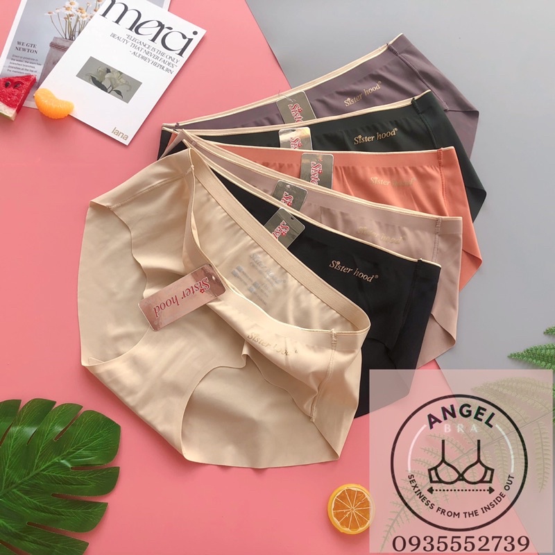 Quần lót nữ su đúc Thái Lan, chip không viền mát mịn, Sister hood 984 .angel.bra