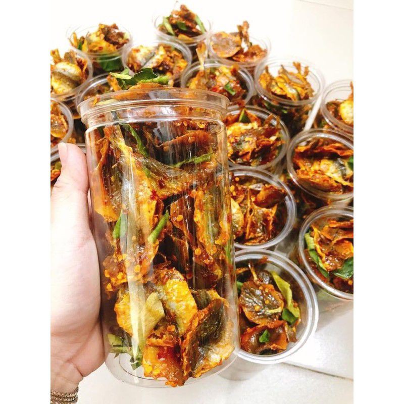 hủ pet-300gr cá chỉ vàng sốt chanh