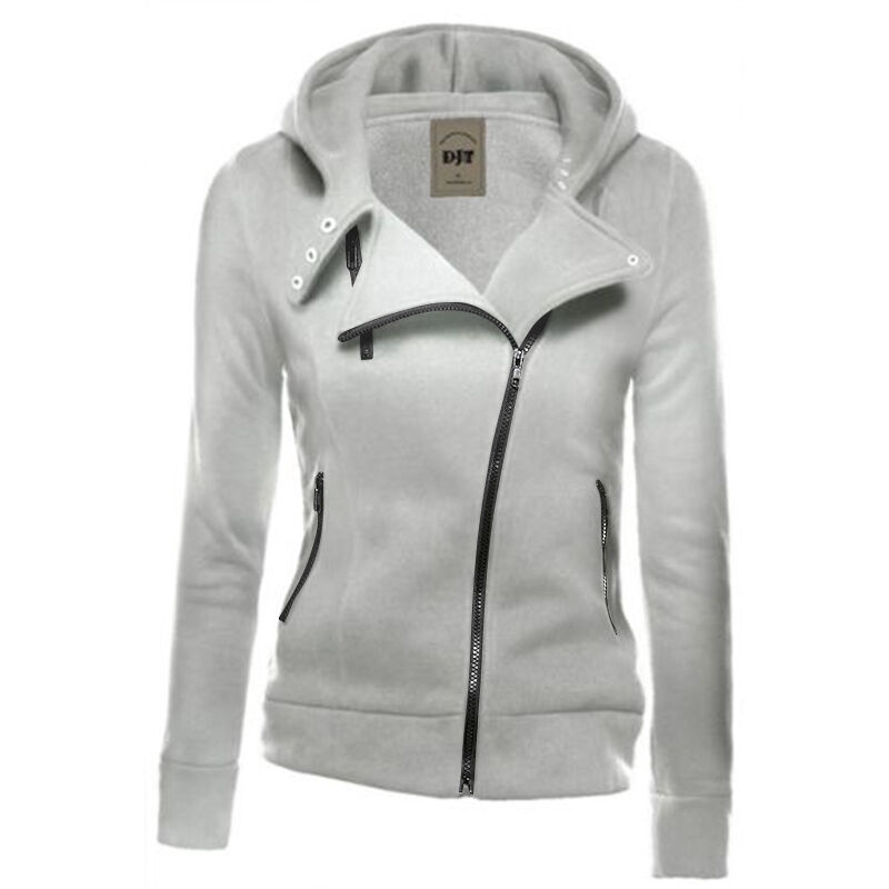 Áo Hoodies tay dài khoá kéo thiết kế đơn giản hợp thời trang | BigBuy360 - bigbuy360.vn