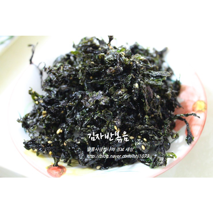 Rong biển trộn cơm Hàn Quốc Gimjaban, Rong biển trộn gia vị gói 40g