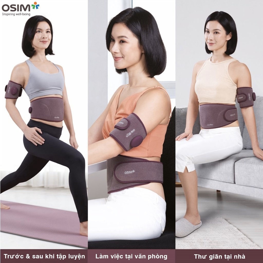 Đai tay OSIM uZap Arm săn chắc, thon gọn cơ bắp