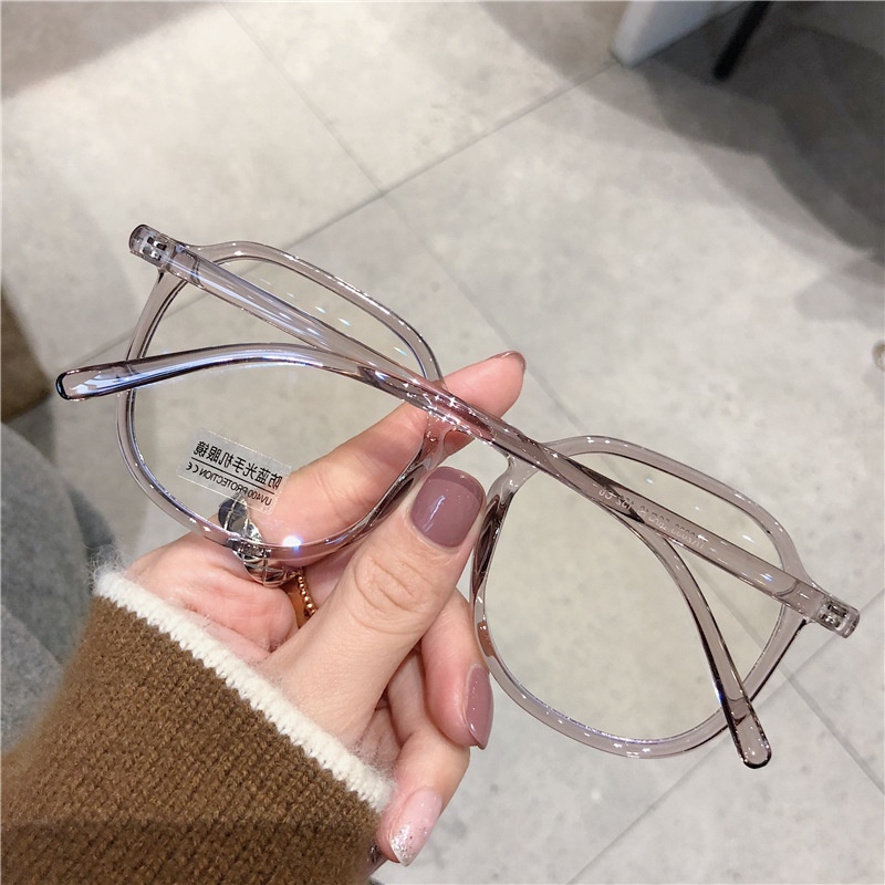 Kính cận nam nữ VIENDO tròng đổi màu chống ánh sáng xanh chống tia UV Hàn Quốc thời trang cắt độcận theo yêu cầu