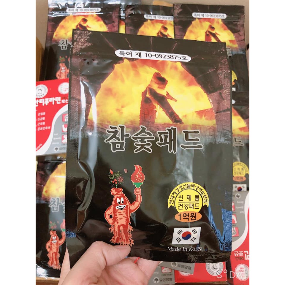 CAO DÁN HỒNG SÂM THAN HOẠT TÍNH ( LOẠI CỰC NÓNG)