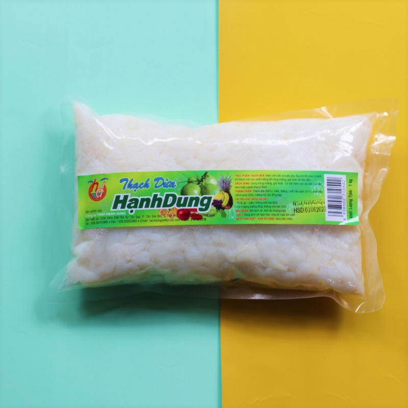 1kg Thạch Dừa Thô 15 ly Giá Sỉ Hạnh Dung Chuẩn Xuất Khẩu