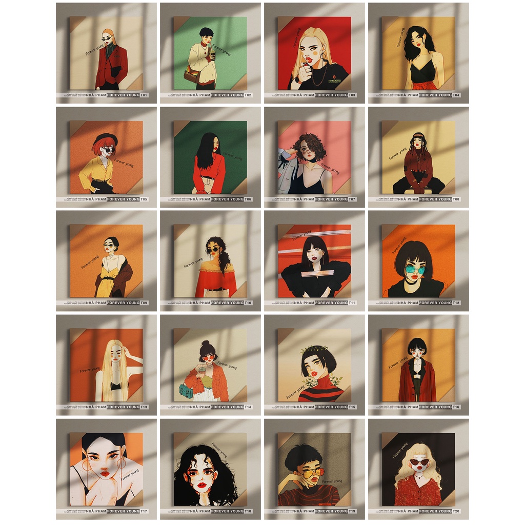 Tranh Canvas Treo Tường FOREVER YOUNG