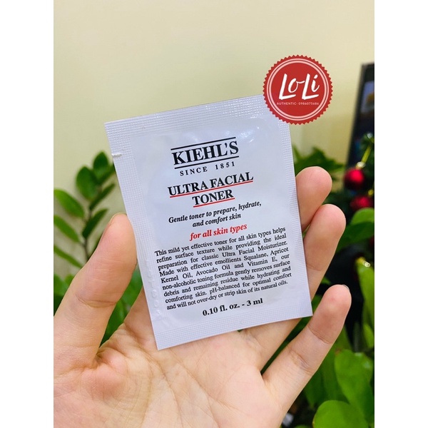 Kiehls Sample Gói Dùng Thử Kiehl's Sample Các Loại