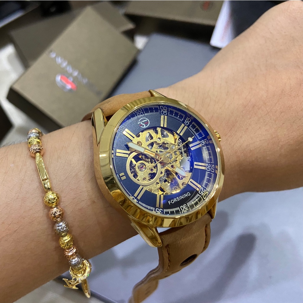 Đồng hồ cơ nam FORSINING F017 lộ máy