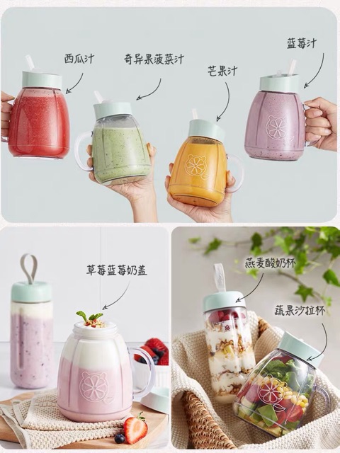 Máy xay sinh tố tiện lợi BEAR 🐻