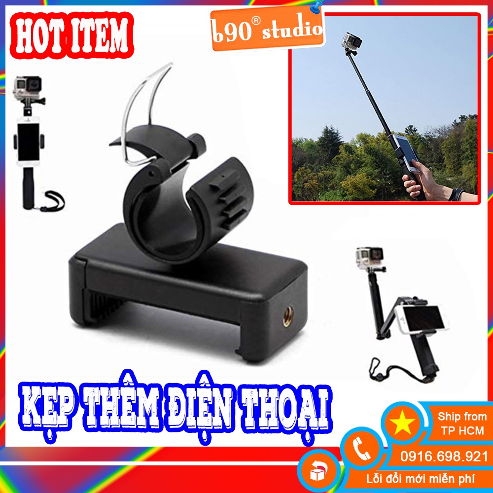 GIÁ SỈ  Kẹp thêm điện thoại k02 k03 kẹp 2 chiều kẹp nhiều máy live quay film chụp hình