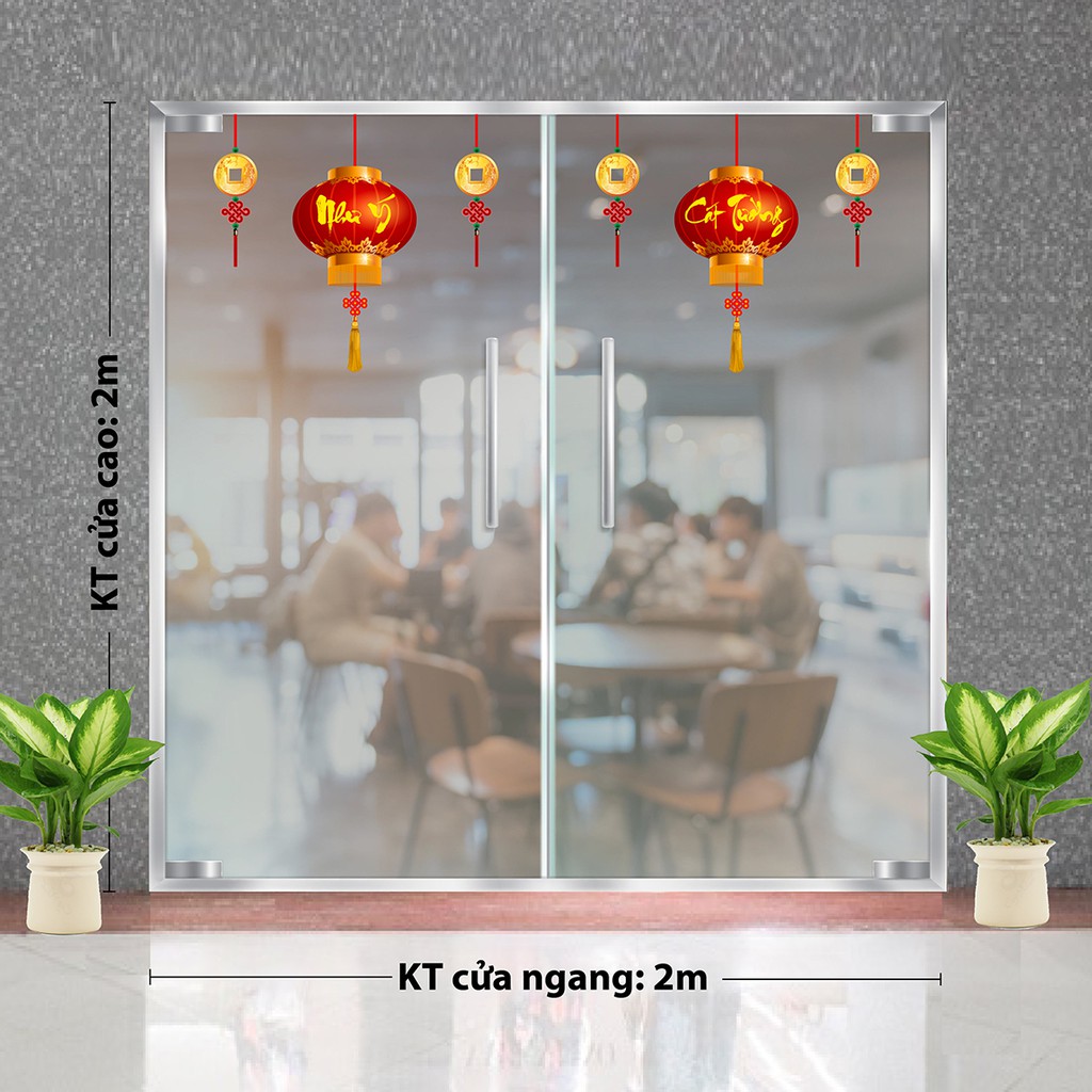DECAL TRANG TRÍ TẾT 2021 SỐ 107
