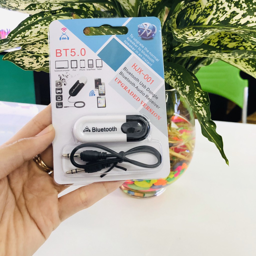 USB Bluetooth Cho Loa, Âm Ly, Xe Hơi, Tivi HJX-001 Hàng Cao Cấp