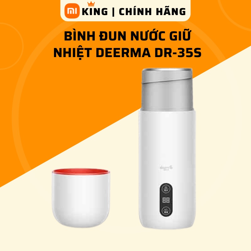 Bình Đun Nước Giữ Nhiệt Thông Minh Deerma DEM-DR35S Chính Hãng