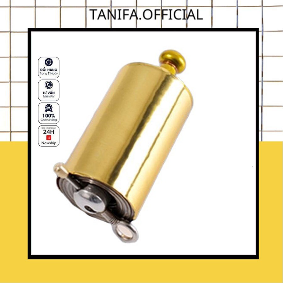 Gậy như ý tôn ngộ không hai đầu vàng bằng thép, gậy ảo thuật bỏ túi hàng cao cấp dài 1,1m