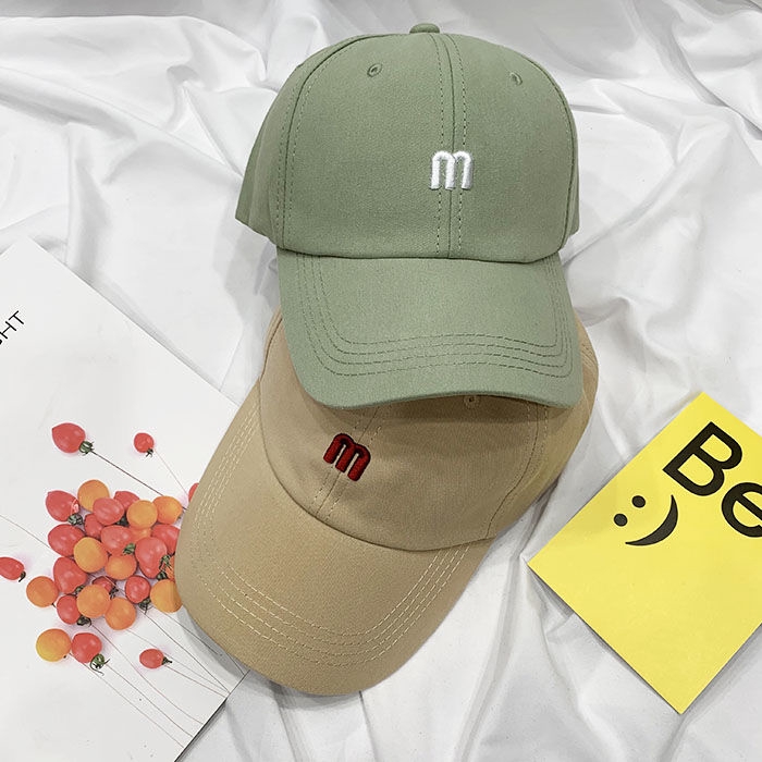 Mũ Lưỡi Trai Chống Nắng ulzzang Hàn Quốc In Chữ m 22071