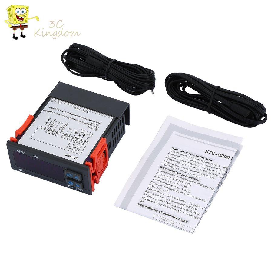 Bộ Điều Khiển Nhiệt Độ Stc-9200 Với Chức Năng Làm Tan Chảy * 3CKINGDOM*