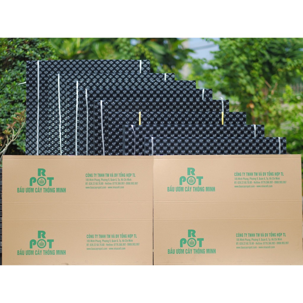 Bầu Ươm Thông Minh Ropot 20 - 30 - 40 - 50 - 60 - 80 - 90 cm dài 5m