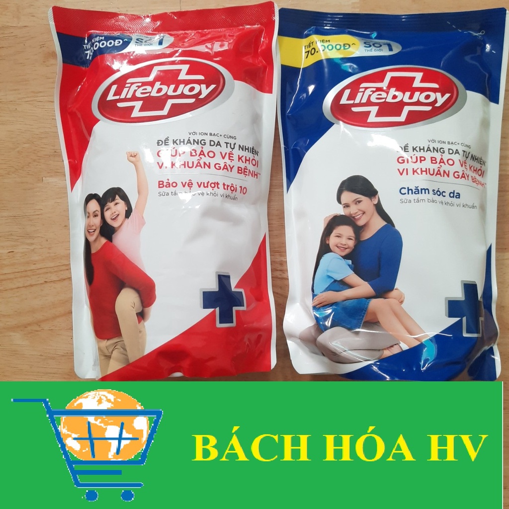 LIFEBUOY Sữa tắm túi 850g