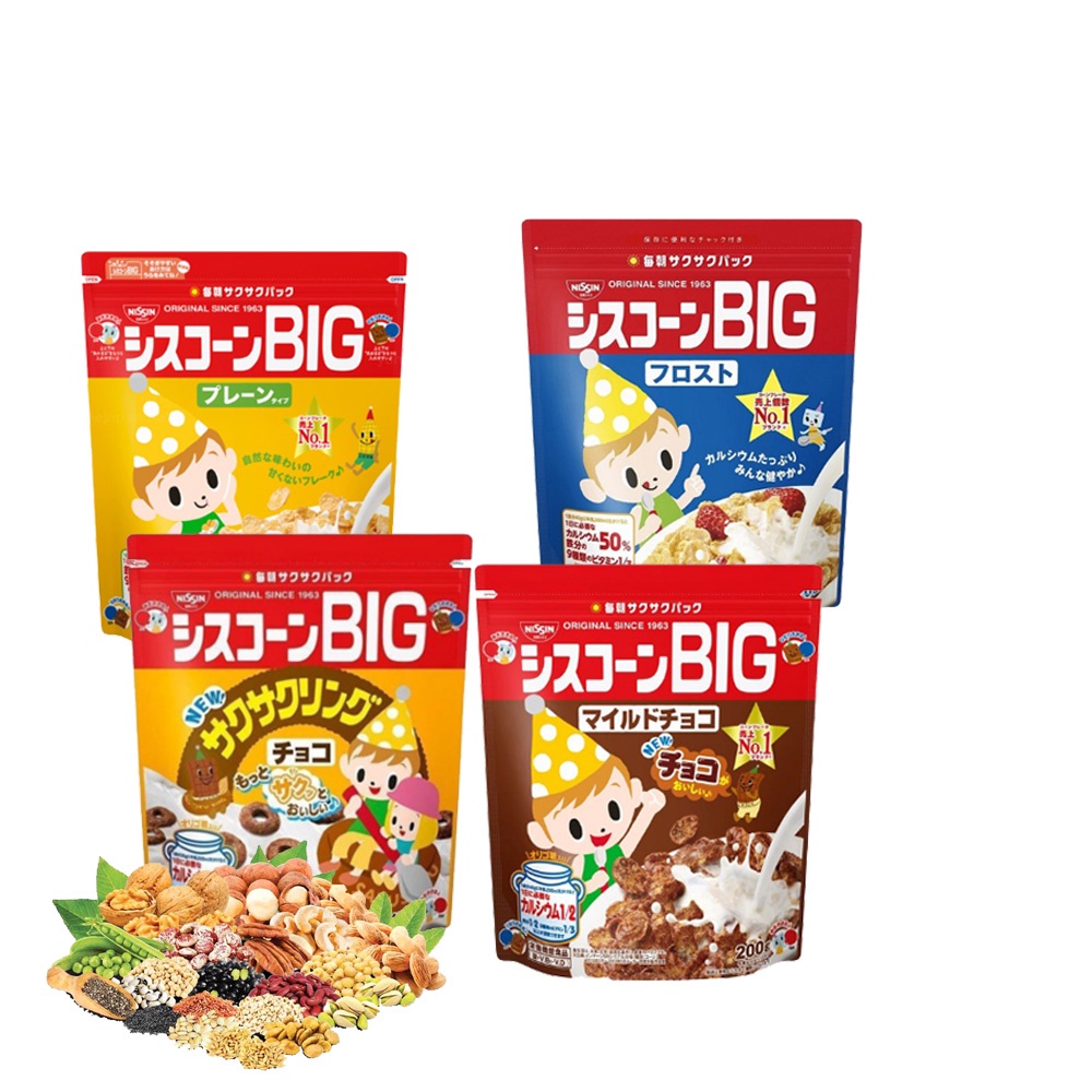 Ngũ Cốc Nissin- Ngũ cốc Dinh Dưỡng  Nhật Bản Cho Bé  [HSD T6,T7/2022]