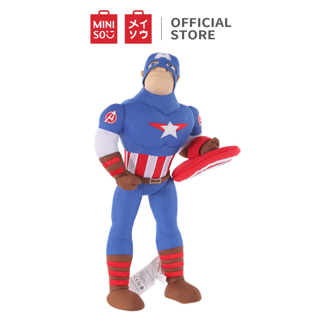 Đồ chơi nhồi bông Miniso siêu anh hùng Marvel - Hàng chính hãng