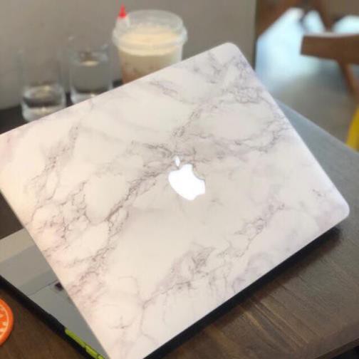 [Giá Sỉ] Ốp in hình vân đá trắng cho Macbook