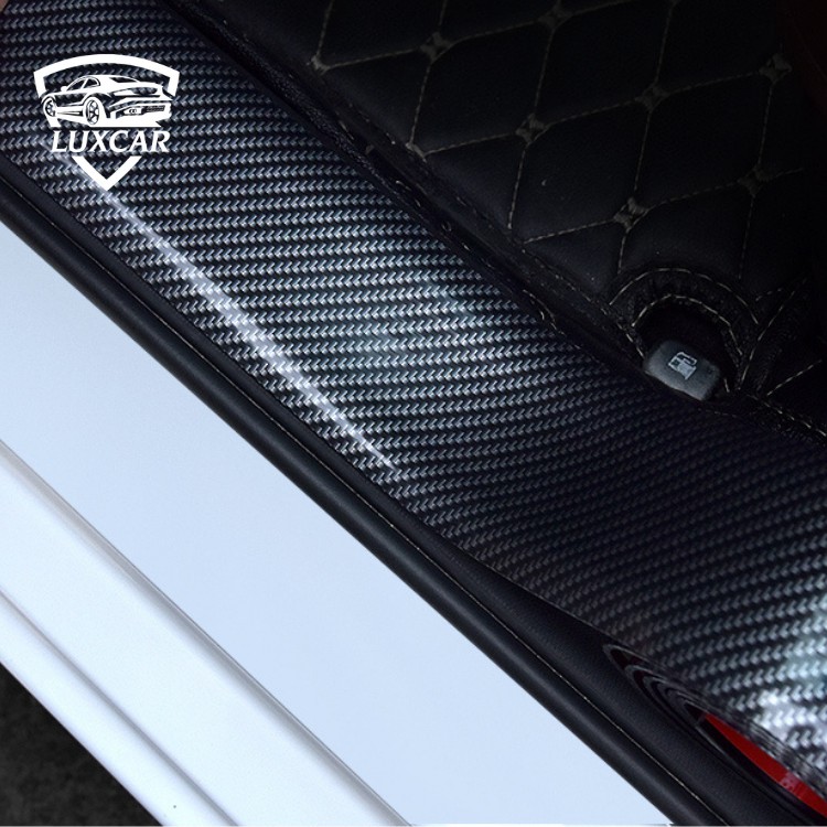 Nẹp dán cao su da vân carbon cao cấp LUXCAR chống trầy xước,làm đẹp xe ô tô | BigBuy360 - bigbuy360.vn