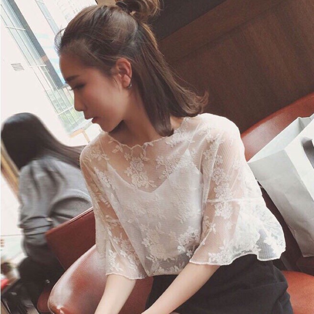 ÁO REN 2 DÂY SIÊU SANG CHẢNH